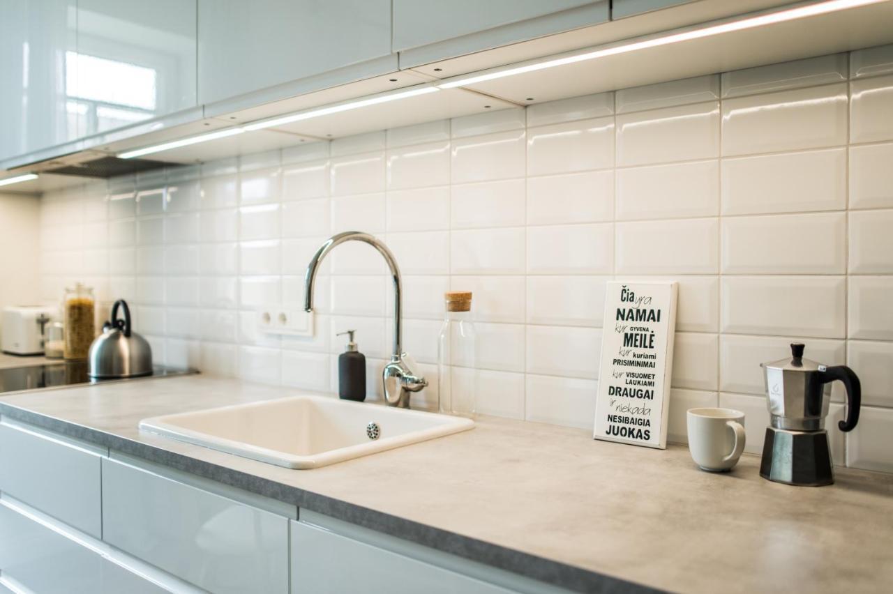 Stylish Apartment In The Heart Of Kaunas Old Town Kültér fotó