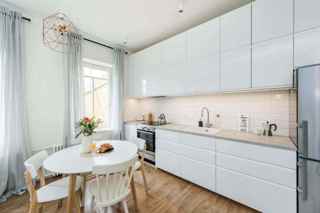 Stylish Apartment In The Heart Of Kaunas Old Town Kültér fotó